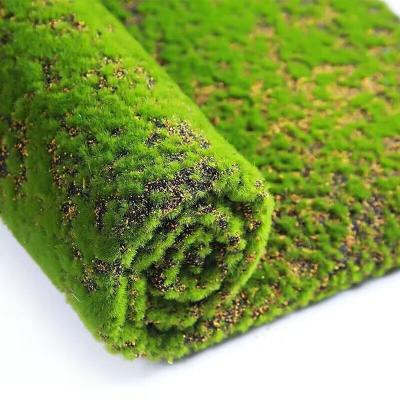 China Style: Forest Cheap Artificial Grass Synthetic Lawn Sales Decking Landscape Green Leisure Decorated Green Plants Moss Flower Wall Garden Landscaping for sale