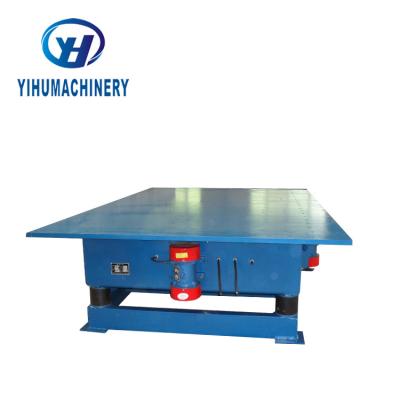 China Long Service Life Concrete Precast Cement Paver Small Shaker Shaker Table for sale