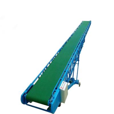 China Heavy Duty High Quality 50 Kg Oil Bags Loading Mobile Belt Conveyor Price for sale