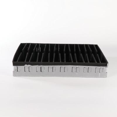 China Plastic Dividers Box Anti-Static Partition For Electronic Parts Packaging Shockproof for sale