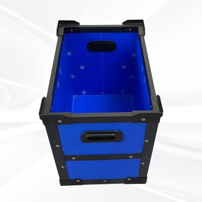 China Polypropylene Warehouse Containers Hollow Fluted PP Corrugated Plastic Tote Boxes for sale