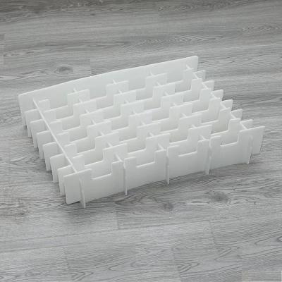 China Plastic Dividers Box PP Corrugated Hollow Sheet Partition Crates for sale