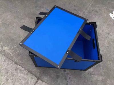 China Plastic Turnover Box PP Corrugated Crates Hollow Sheet Customized Flate Surface for sale