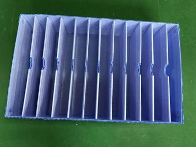 China Plastic Turnover Box PP gegolfde plaat Hollow Board Partition Container Te koop