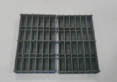 China Plastic Turnover Box PP Corrugated Sheet Hollow Board Spacer Blade Clamp Crate for sale