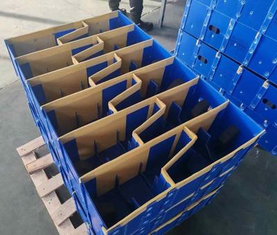 China Plastic Dividers Box PP gegolfde plaat Hollow Board elke vorm voor aangepast Te koop