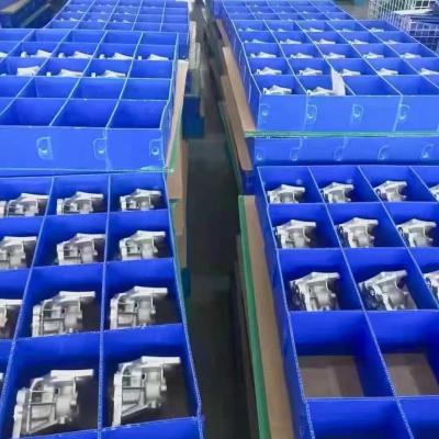 China Plastic Dividers Box PP Corrugated Sheet Hollow Board Protection Container for sale