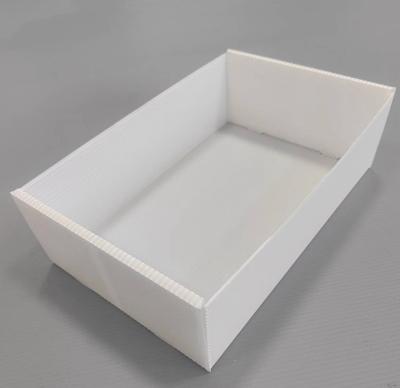 China PP Corrugated Plastic Shipping Boxes Box 50lbs Hardness Plastic Crate for sale