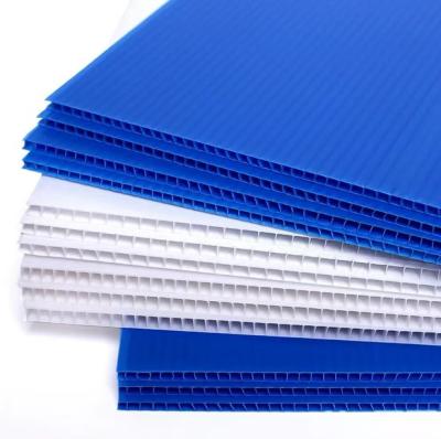 China Plastic Corrugated Sheet PP Hollow Panel Customized Any Shape And Size for sale