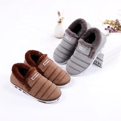 China Anti-Smell PVC Slip Resistant Sole Custom Daily Use Warm Casual Shoes For Winter for sale