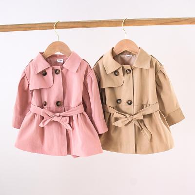 China Breathable Toddler Kids Little Babies Clothes Fashion Winter Wind Jackets Ditch Coat Skirt Dress Outwear Outfits for sale