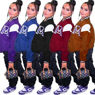 China QUICK DRY women's jackets for women 2021 long sleeve bomber jackets baseball coated women to blow jacket coats for sale