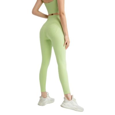 China Yoga Pants QUICK DRY Peach Love Tight Pants Springs Summer High Waist Tummy Fitness Tender Pants for sale