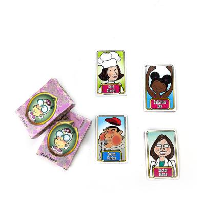 China Waterpoof Makers Custom Design Printed Personalized Paper Trading Memory Game Cards With Printing for sale