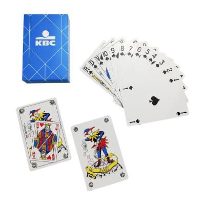 China Waterpoof Custom Design Logo Personalized Customization Playing Card Paper Joker Printing Poker Cards for sale