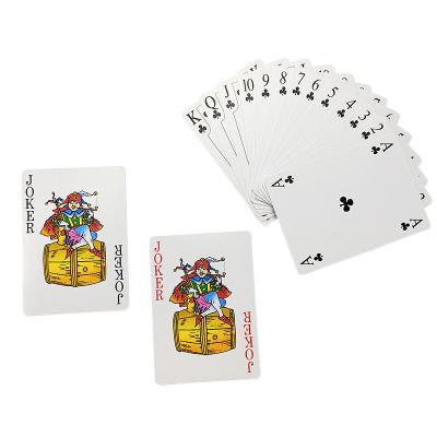 China New Durable Customized Printed Logo Game Playing Cards Personalized Playing Poker Cards for sale