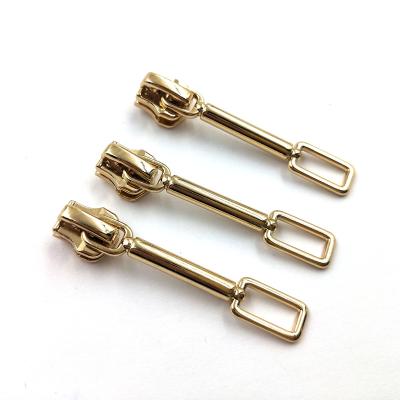 China Nickel Free Custom Designs Custom Made Cheap Customized Metal Zipper Pull Hot Sales Clothing Zipper for sale