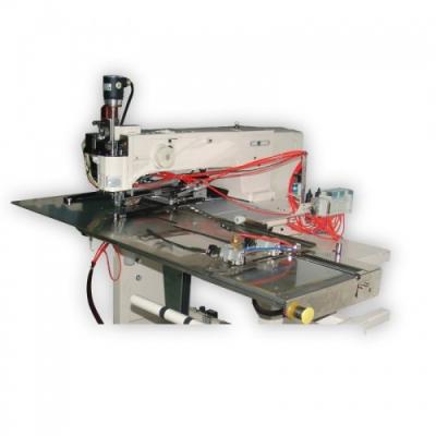 China Programmable Automatic Pocket Setting Industrial Sewing Machine for sale