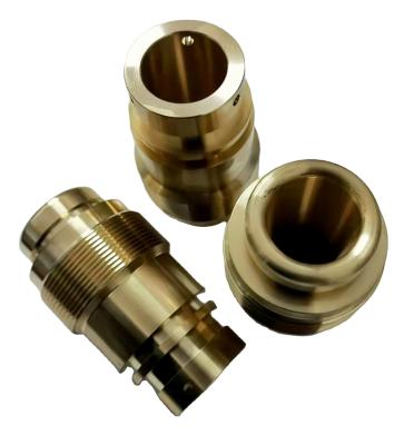 China Industrial Equipment 2021 Newly Listed Brass Lathe Parts Precision CNC Turning Brass Machinings for sale