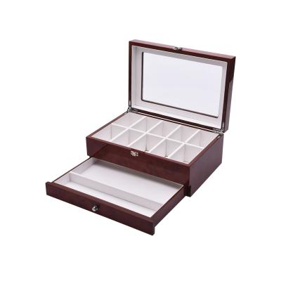 China Wood Customize Luxury Wooden Watch Box Watch Gift Box for sale