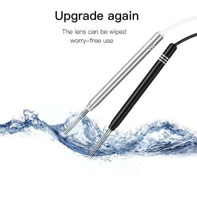 China Waterproof / Type-C Ear Endoscope Camera 3 in1 USB Cleaning Microphone AN108 Waterproof 3.9MM Mini Visual Ear Pick Ear Spoon Otoscope for Android Phones PC for sale