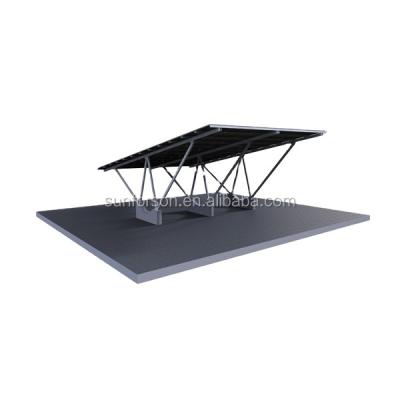 China Commercial Solar PV Rail Parking Lot Vertical Solar Panel Car Mount Flat Support Solar Powered Roof Panel Solar Panel Solar for sale