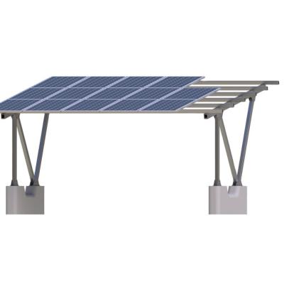 China Sunforson Solar Power Aluminum Alloy Sun Power Rack Extruded Aluminum Panel Fixing PV Structure Parking Lot Solar Racking for sale