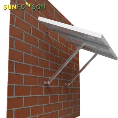 China Suitable for most types of solar wall mounting system Sunforson Facade Mount Cladding Solar Panel Energia PV Support Rail Vertical Solar Kit Solar for sale