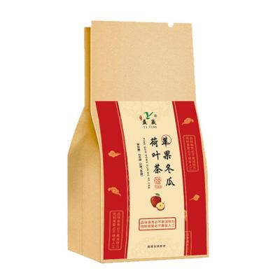 China Tea OEM Manufacturer Healthy Natural Dried Flowers Tea Bag Blooming Apple White Squash Lotus Leaf Tea for sale