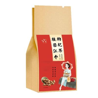 China Wholesale Price Natural Nourishing Loquat Longan Jujube Red Flower Tea Organic Tea Bag for sale