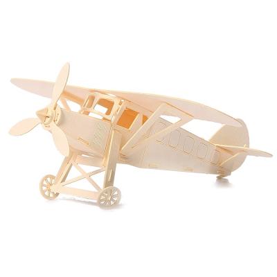 China DIY Painting Children Puzzles 3d Airplane Paper Planes DIY Painting Puzzles For Adults for sale