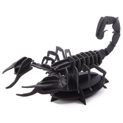 China Safe Educational DIY Toys Scorpion 3d Insect Puzzles For Kids 39 Pieces for sale