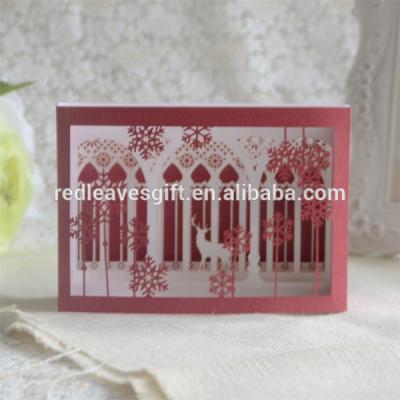 China Europe Customize Merry Christmas Pop Card Greeting Cards for sale