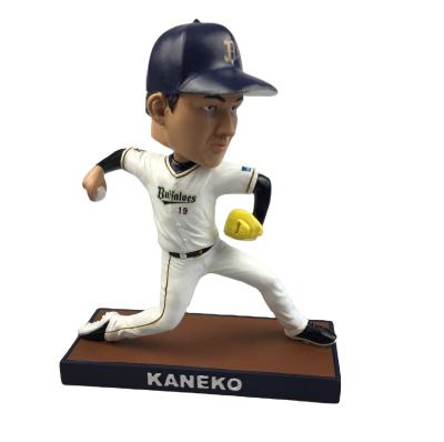 China Japan Resin Bobblehead Japan Quality Baseball Player Shake Head for sale