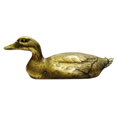 China Resin Large Duck Figure in Brass from Europe for sale