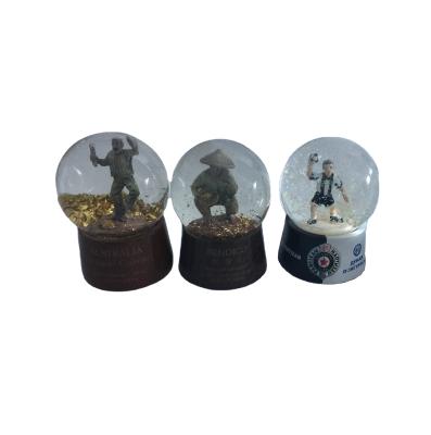 China Australian resin snow globe, water globe, snowball for sale