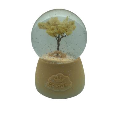 China Custom Snowball Music Snow Globe Kit Gift Water Globe Wholesale from Europe for sale