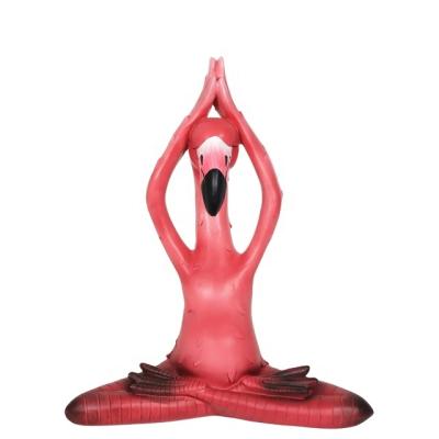 China Large flamingo garden statue of Europe for sale