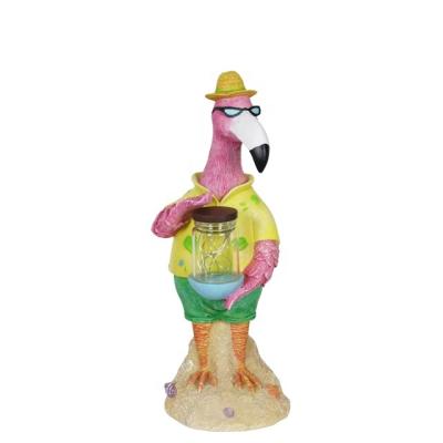 China Cheap Europe Lawn Flamingo Beach Decor Statue for sale