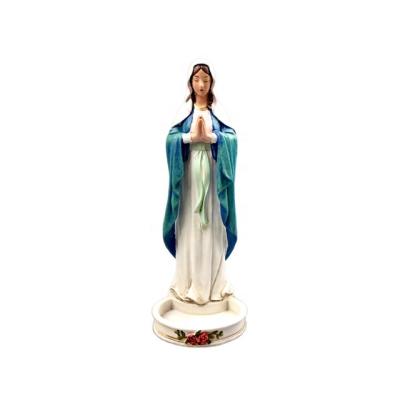 China Religious Virgin Mary Rosary Holder Europe Statues for sale