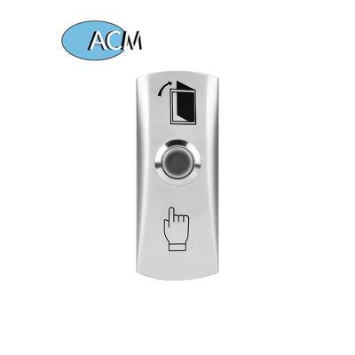 China Gate / Gate / Exit / Automation Control Mini Zinc Alloy Exit Push Button With Button Box for sale