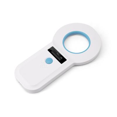 China RFID Tag Reader Dog Cat Pet Cattle Animal Chip Identification Halo Chip Animal Scanner RFID Reader 168*60*15MM for sale