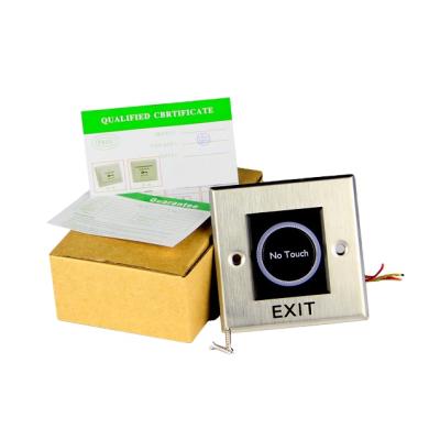 China Gate/Door/Exit/Automation Infrared Control RFID Sensor No Touch Door Access Control Exit Button for sale