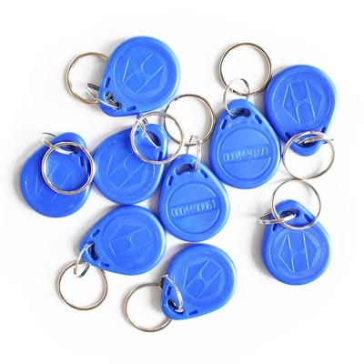 China Programmable EM ID T5577 Hotel Keyfobs Ring Card Proximity Token Access Double RFID Tag Waterproof / Key 125Khz Waterproof for sale