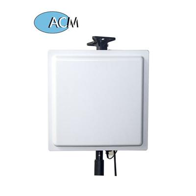 China ABS 12dBi Vehicle Access Control Range Long Distance RFID Embedded Panel 12m UHF Antenna Embedded Reader for sale