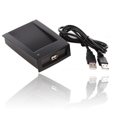 China Desktop Rfid Smart Card Writer 125Khz Proximity Key T5577 Hotel USB Desktop Reader 140*100 *30 mm for sale