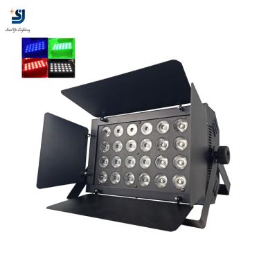 China Garden led step light 24*10w 4 in 1 pair can dj light led flood lights for sale