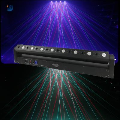 China Theme Park 8 Eyes Beam+led Moving Laser Bar Light Projector Dmx Laser Stage Lighting Red Laser Lights LED Display Theme Park Black 90 for sale