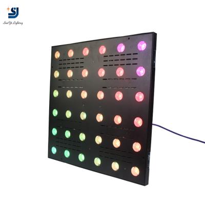 China Theme Park GBR 6x6 LED Matrix Lighting Matrix Beam Light Park RGBW 5/36 DMX Channel Lighting and Led Circuits Design, Project Installation for sale