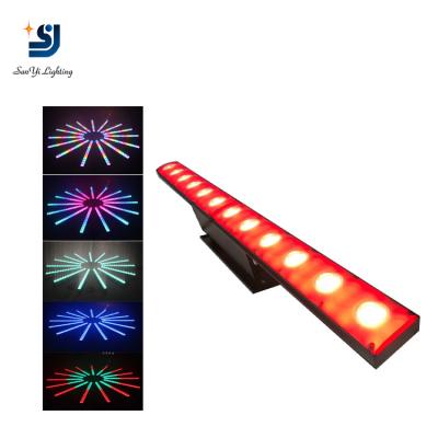 China Led desktop to wash light 12pcs 3W DJ Matrix led light bar pixel stage lighting equipment for sale